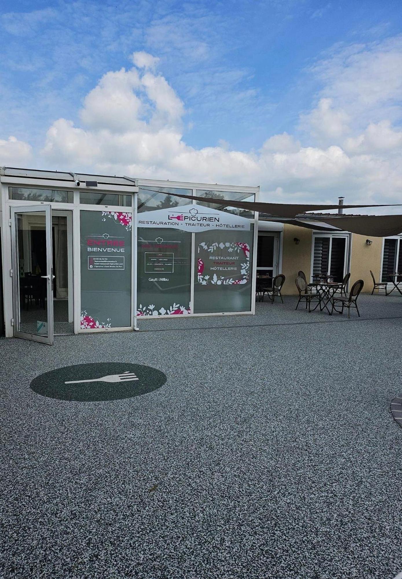 L'Epicurien Hotel Saint-Nicolas-de-Port Exterior foto